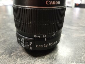 Objektiv Canon efs 18-55mm - 4