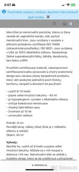 Menstruacni disk Moio - 4