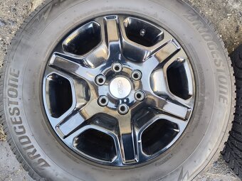 17"černá zimní alu sada 6x139 origo Ford Ranger 265/65 Brid - 4