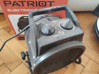 Přímotop, elektrické topidlo PATRIOT 3kW - 4