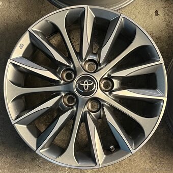 Alu disky Toyota, 5x114, R16, ET39, Senzory - 4