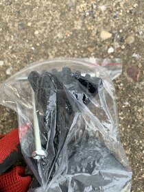 440cm teleskopický hliníkový žebřík skládací 5.4m - 4