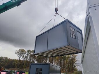 Stavební Buňka 6x3 m s tepelnou izolací a elektroinstalací - 4
