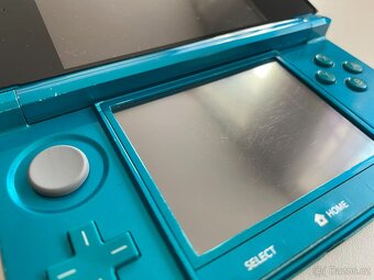 Nintendo 3DS Aqua Blue + 64gb - 4