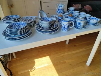 Prodám sadu Karlovarský porcelán - Cibulák - 4