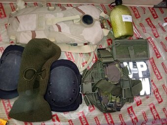 Přilba na airsoft pouzdro na pistoli - 4