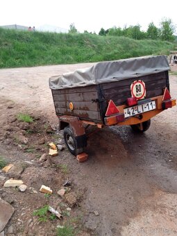 Přívěsný vozík za auto - 4