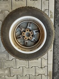 Spěchá Prodám zimní pneu 205/60 R15 s disky 7Jx15h2 ALU - 4