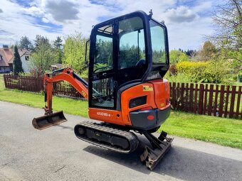Minibagr Kubota KX016-4, rok 2019, 1200mth, roztah. pásy - 4