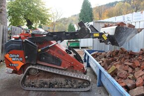 Práce s mininakladačem Ditch Witch SK 1750 - Mníšek pod Brdy - 4