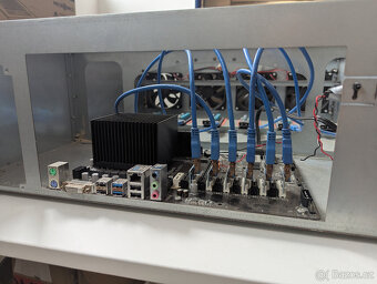 Nestandardní RACK case pro GPU – až 6× GPU - 4