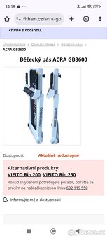 Běžecký pás Brother ACRA  GB3600 - 4