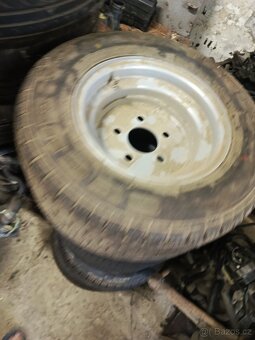 nové pneu i s disky 195/55 r10c - 4