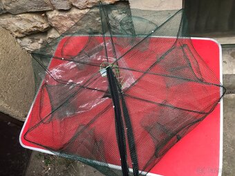 Vrš na odchyt ryb, průměr 90cm hranátá - 4