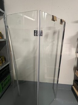 Nová sprchová zástěna na vanu skládací 150x100 - 4