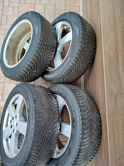 Kola Volvo 71/2Jx17H2,ET40,5x108+zimni pneu - 4