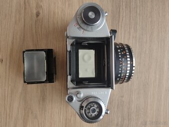 EXA Ia zrcadlovka + Meyer-Optik Oreston 50/1.8 + expozimetr - 4