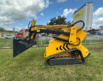 nakladač, smykac, smykový nakladač, pásový nakladač - 4