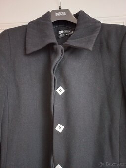 Dámský černý kabát - 4