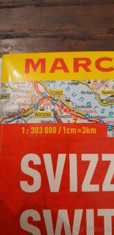 Turistická mapa Švýcarska - 1 : 303 000 - 4