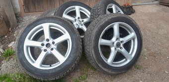 Alu kola ,zimní pneu 225/55r17 - 4