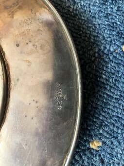 Tácek na láhev a 6 ks štamprle - 4