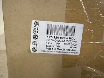 Panel přístrojů Škoda Octavia II - 4