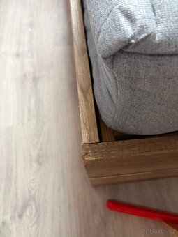 Postel 140x220cm ikea matrace - 4