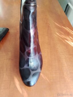 Dámské kožené kozačky40+ 38+36 - 4