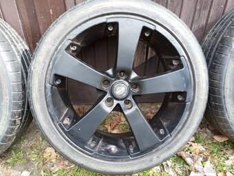Al kola 5x112 R18 letní pneu - 4