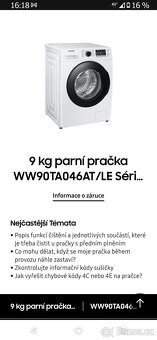 Parní pračka SAMSUNG - 4