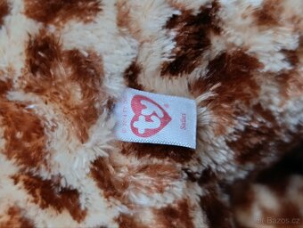 TY Žirafa očka Beanie Boss 42 cm - 4