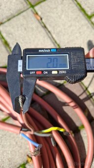 Silikonový kabel 5x2,5 - 4