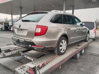 Škoda Superb 2 combi 1,8tsi motor ok na díly - 4