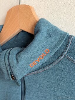 Rolák Devold Duo Active Merino 205 Zip Neck Man M Blue - 4
