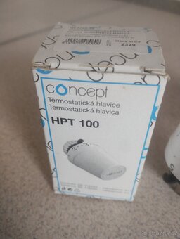 3× nová termostatická hlavice Concept HPT100-30, M30×1,5 - 4