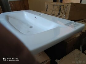 Cerastyle keramické umyvadlo City K 100 cm 083700-u - 4