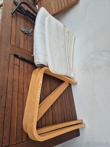 2krát křeslo Ikea Poang 1. generace - 4