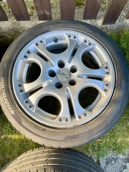 Kola CMS 5x98 R15 + letni pneu 195/50 R15 (vzorek 5mm) - 4