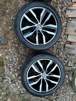 Litá kola Seat,Škoda,VW,225/45/R17 letní pneu Pireli - 4