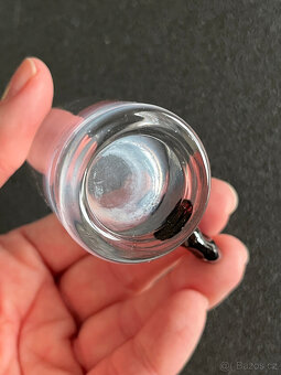 6x panák s držátkem 70ml, Crystalex Nový Bor - 4