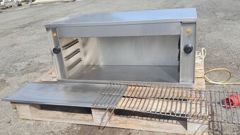 Nerezový velký gril salamander, 380 V, 4,5 Kw - 4