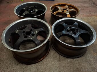 Prodám Alu R16 4x100 7,5J/9J - 4