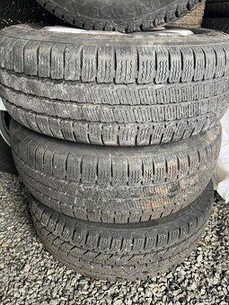 Zátěžové Alu kola VW Transporter 5x120 R16 se zimními pneu - 4