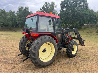 Zetor 5340 s čelním nakladačem s SPZ - 4