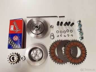 Jawa 50 pionýr 550,555,20,21,23 spojka, spojkový koš - 4