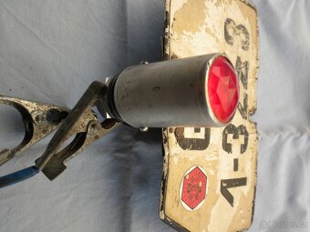 JAWA Special,JAWA Robot zadní světlo hlinikové značeno FJ - 4