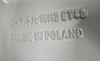 16 ŠKODA 5x112 ET48 7J 205/55 R16 91H Bridgestone - 4