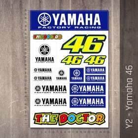 Samolepky Valentino Rossi 46 The Doctor Arch 20x30 cm - 4