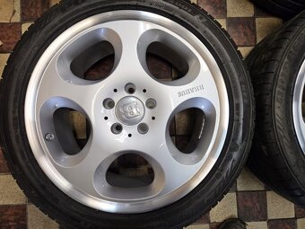 alu kola BRABUS R18 po kompletní renovaci + pneu + tpms - 4